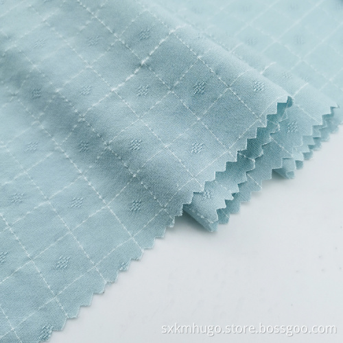Baumwollgarn gefärbt Jacquard Check karierte Hemdstoff Stoff